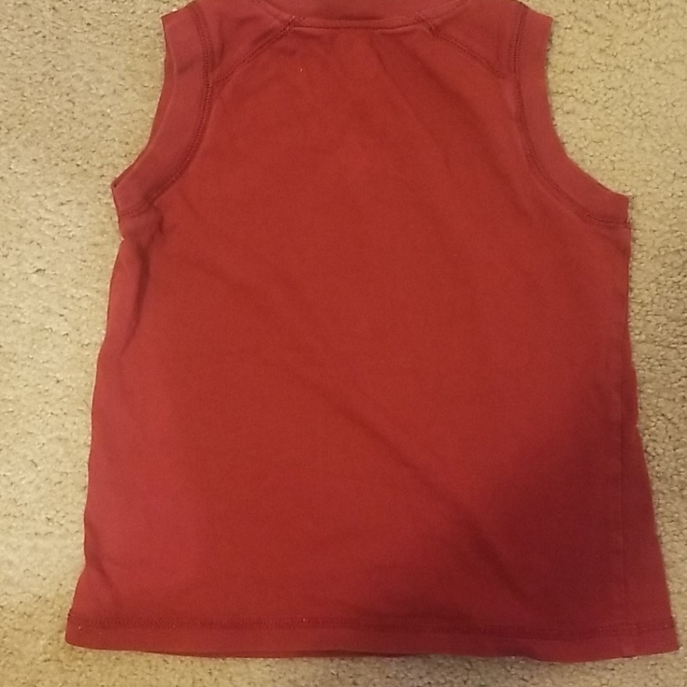 A12:GYMBOREE: BOY SIZE 3T SLEEVELESS CHAMP TOP - Picture 3 of 3